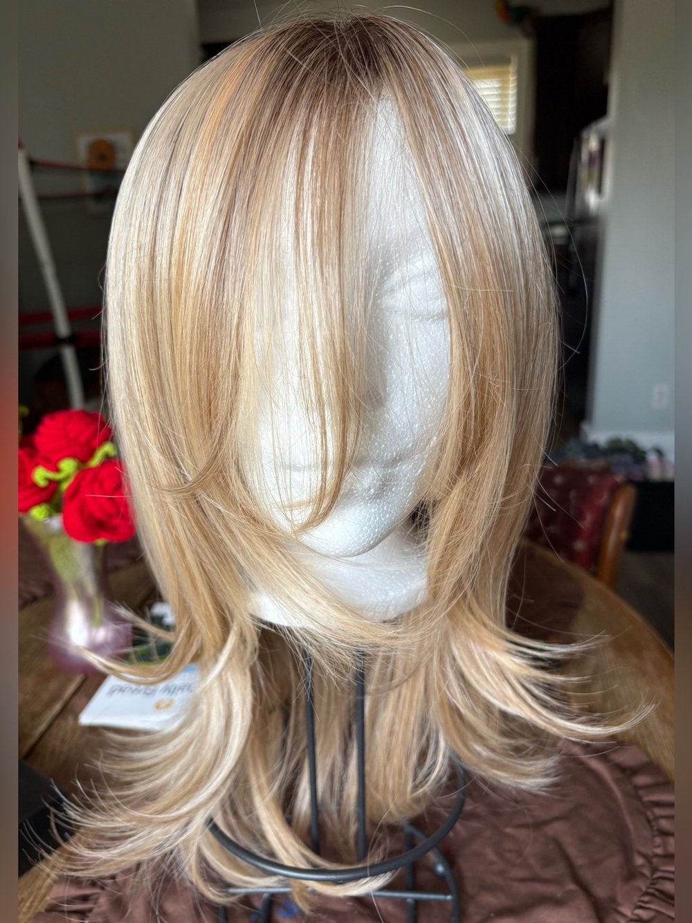 Belle Tress - Beverly Hills in Raw Sugar Blonde Rooted